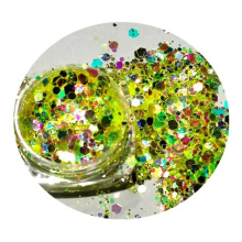 2020newest mixed polyester chunky  fairy pupil glitters for ornament all festivals,,cosmetic as nail art,lipsticks,eyeshadow etc
